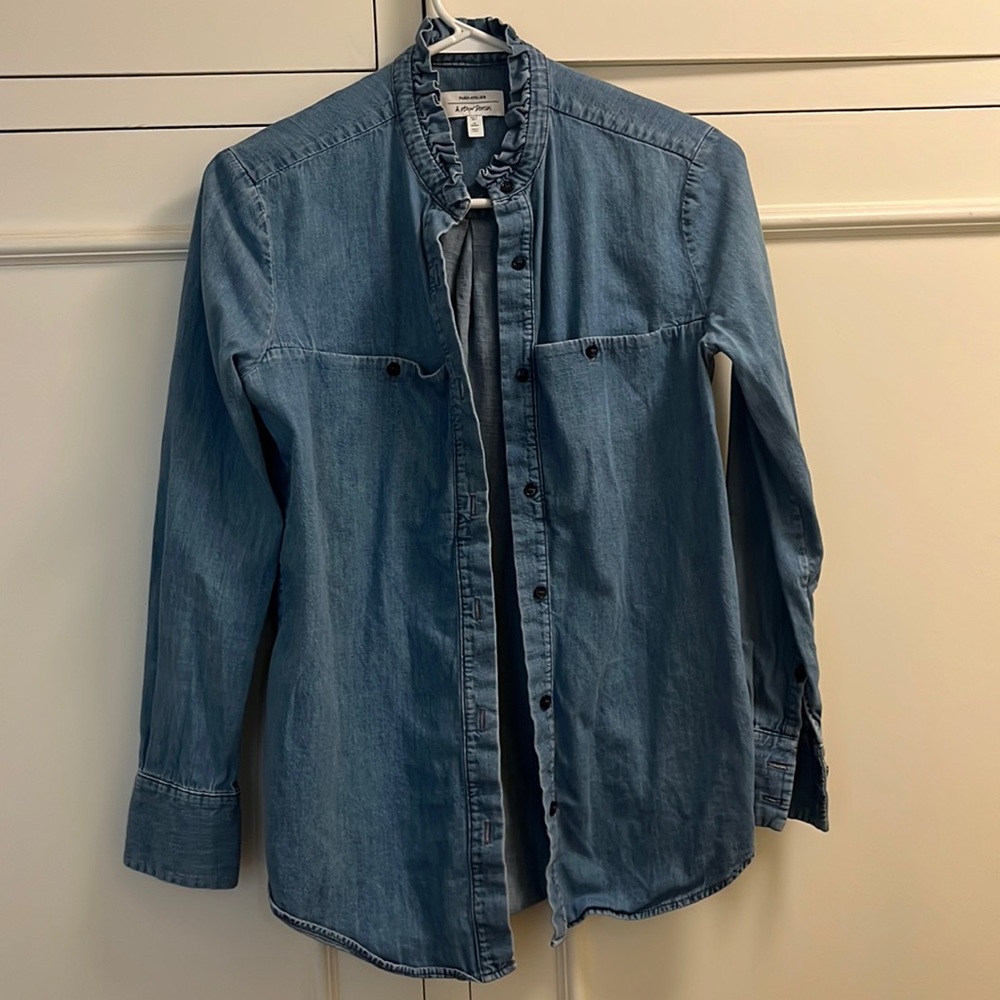 & Other Stories button up chambray